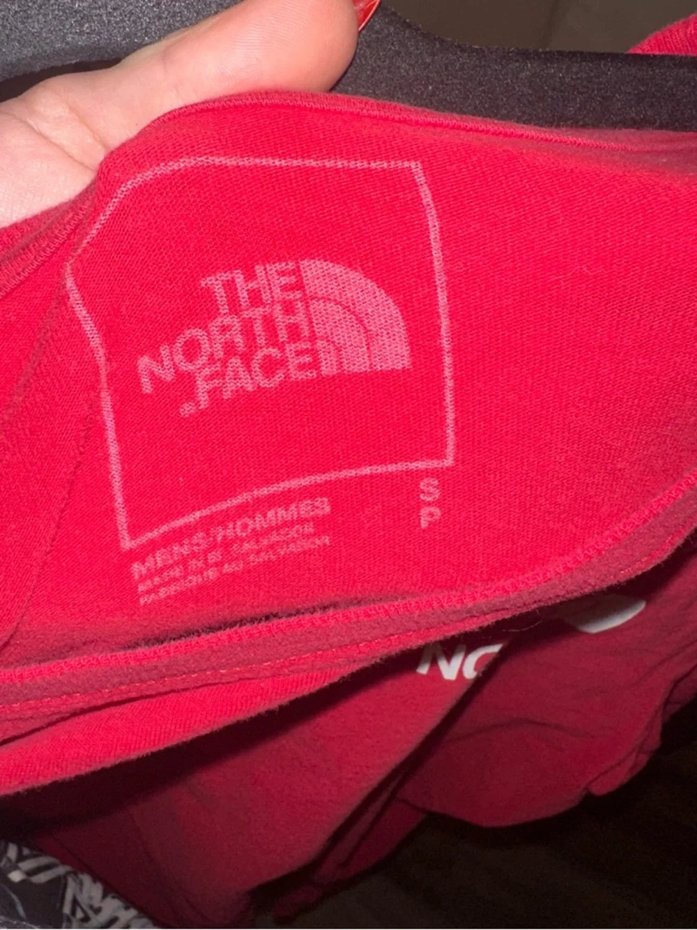 The North Face Red Graphic Logo Tee - Picture 3 of 3